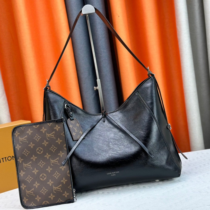 Louis Vuitton M25143 CarryAll Dark Shoulder Bags Size 39*30*15cm