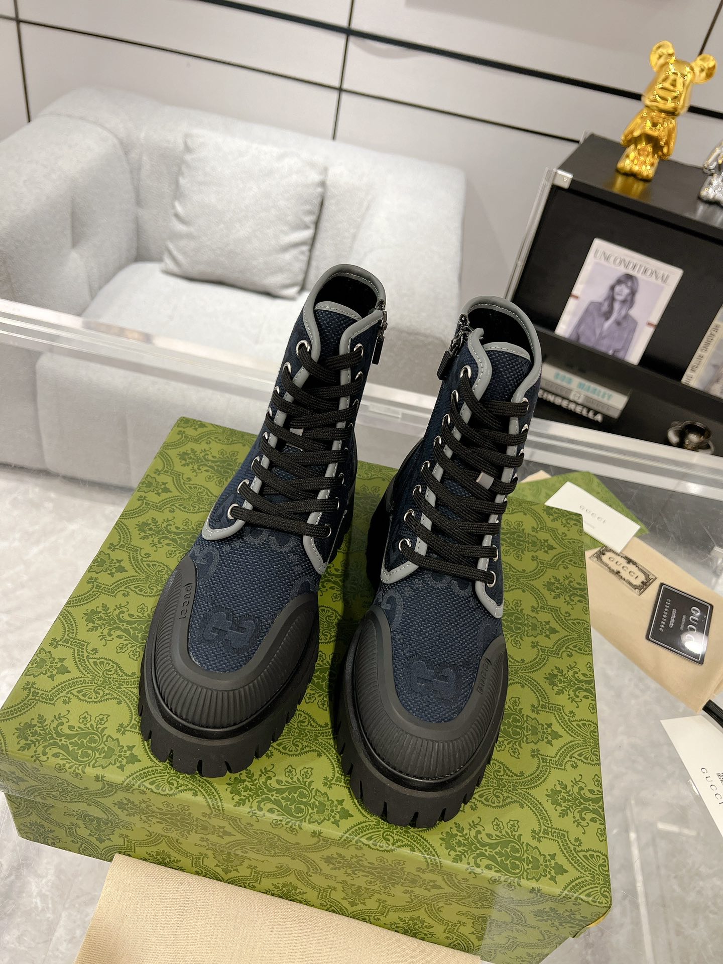Gucci 23ss Women Boots Size 36-46