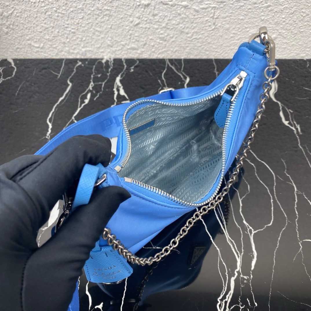 Prada 1BH204 Redition 2005 Women Bags Canvas 22*12*6cm