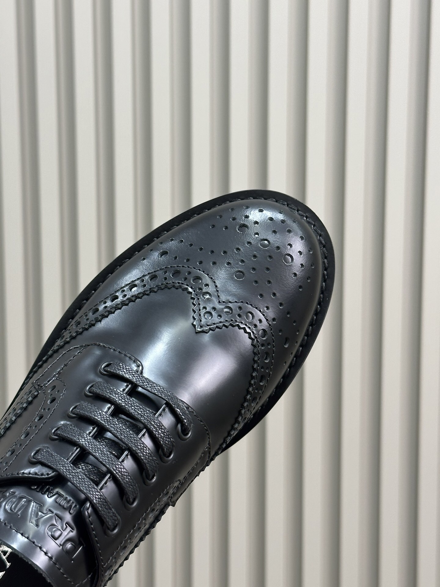 Prada Brushed leather derby Shoes Size 36-41