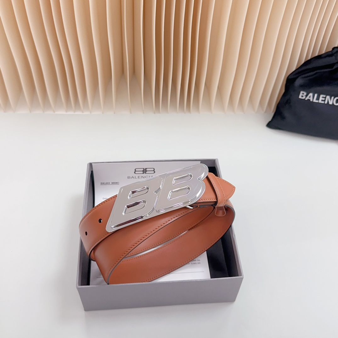 Balenciaga Women Belt Width 3.5cm