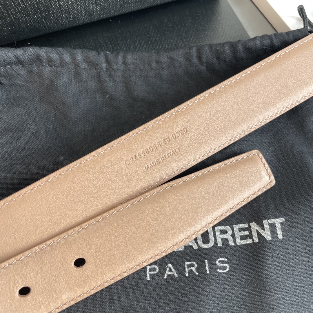 YSL Women Belt Width 3cm
