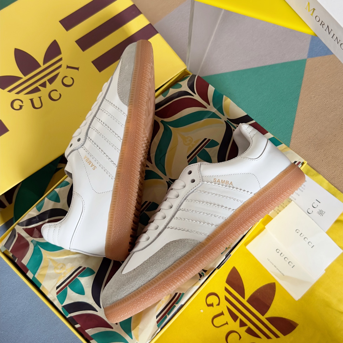 Gucci x Adidas Gazelle Sneaker Size 36-46