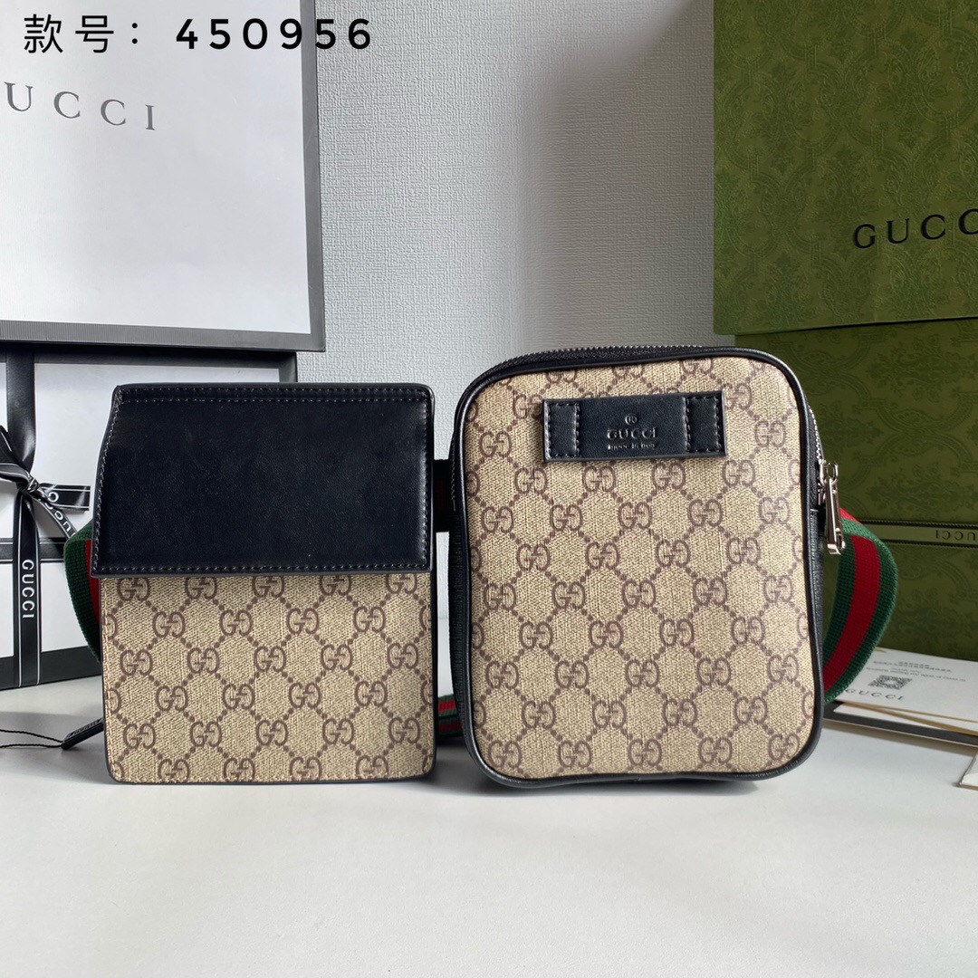 Gucci Men Shoulder Bags Size 24*14*5.5cm