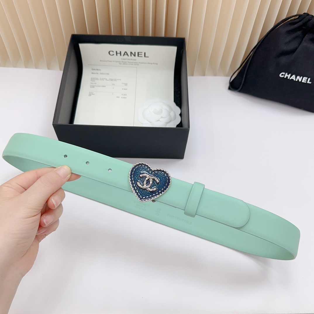 Chanel Women Belt Width 3cm