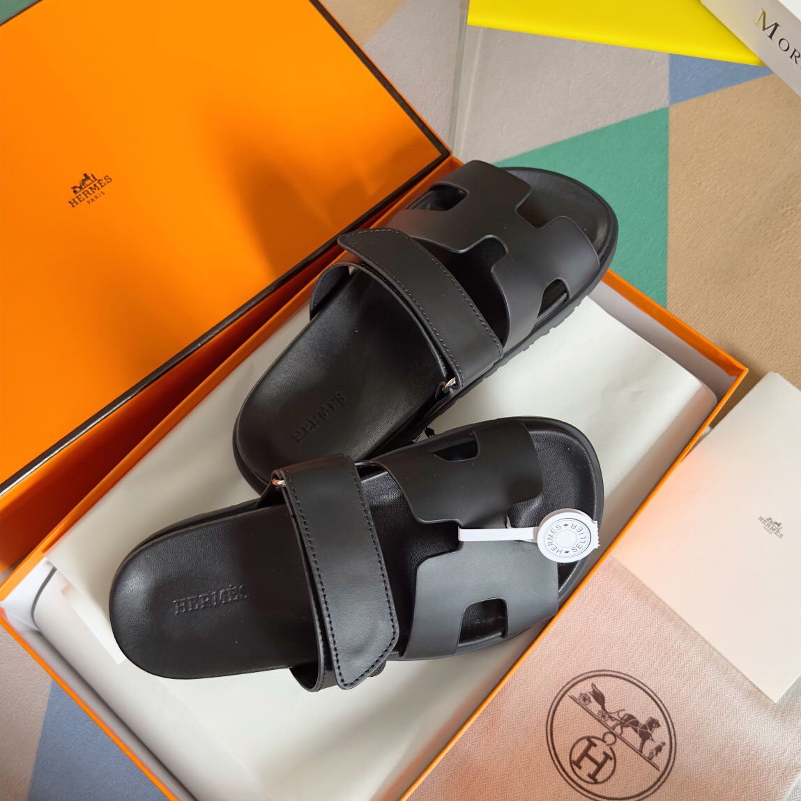 Hermes chypre Slippers Size 36-45