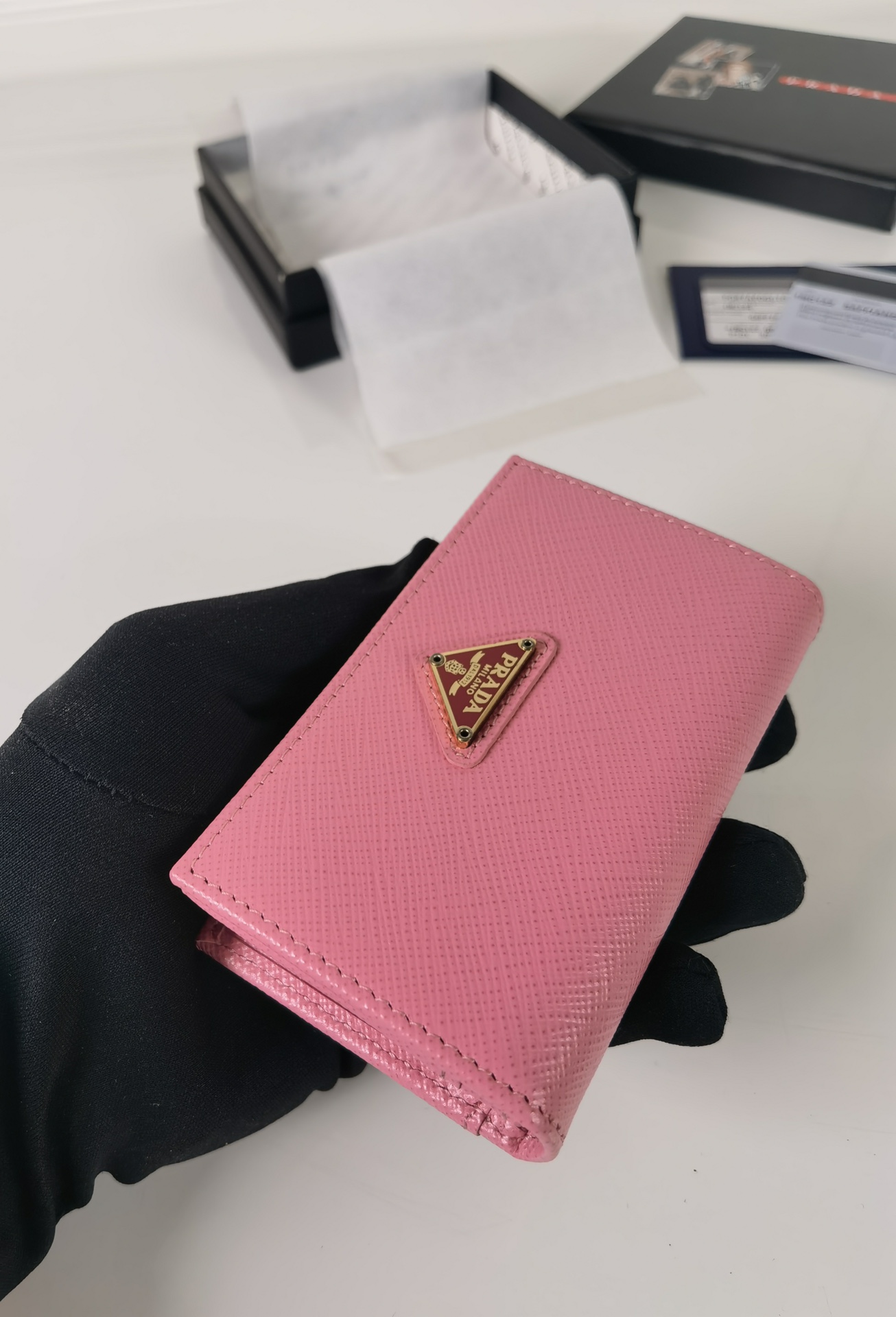 Prada Card Holder Size 11*7*2cm