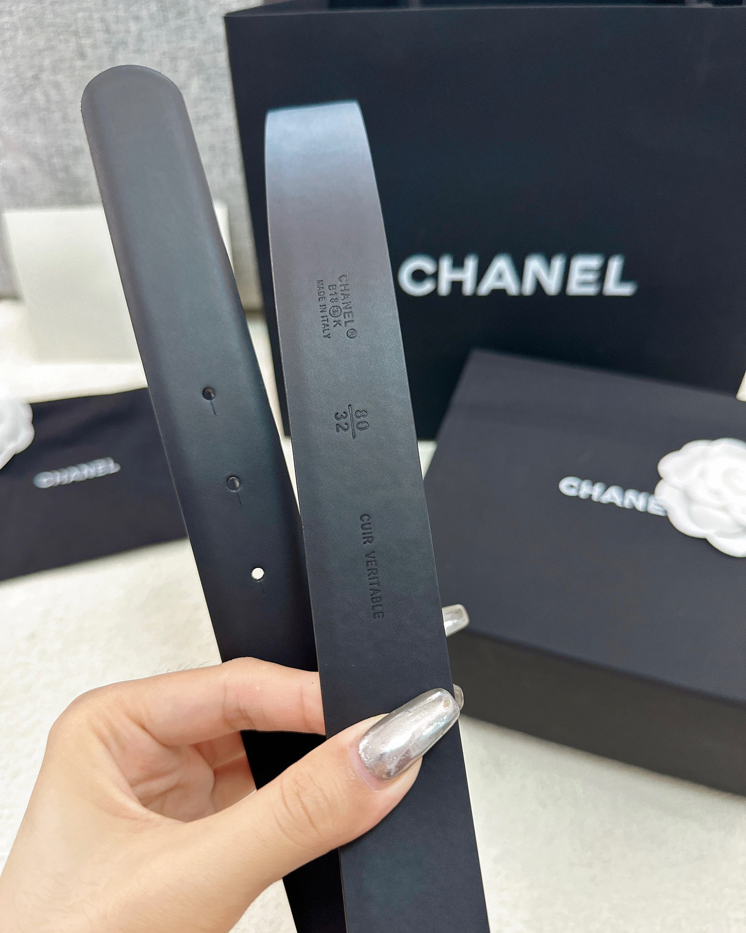 Chanel Women Belt Width 2.8cm