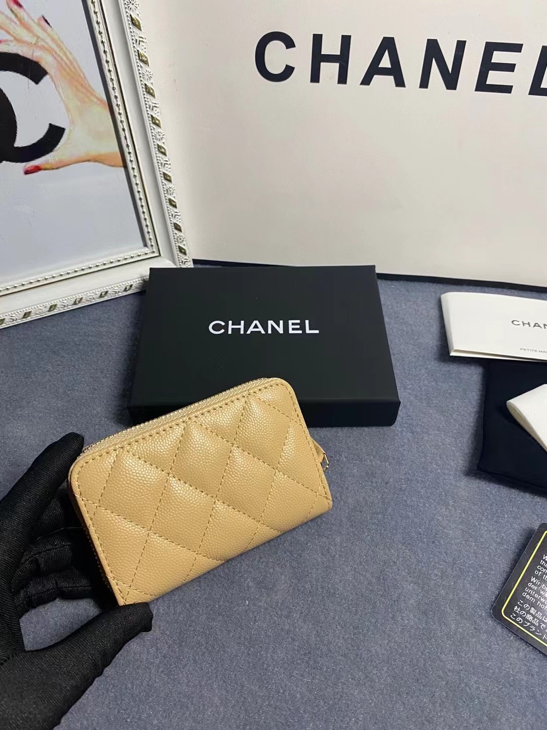 Chanel Card Holder Size 11*7*2cm