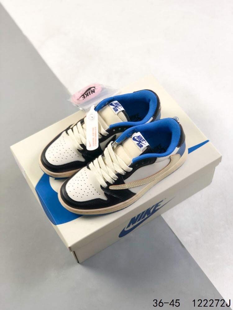 Nike Air Jordan 1 x Travis Scott Low Top Sneaker Shoes Gr. 36-46