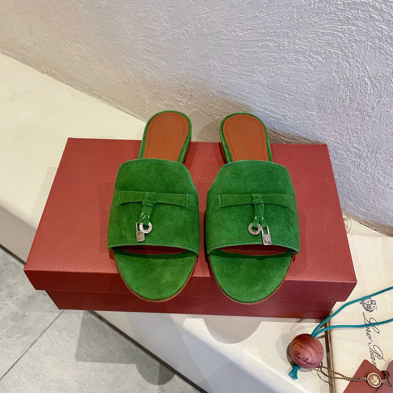 Loro Piana Charms Slipper Women Slippers Size 36-41