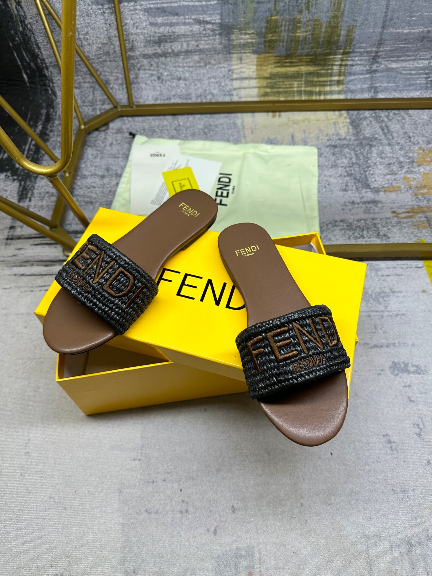 Fendi Slippers Size 36-42
