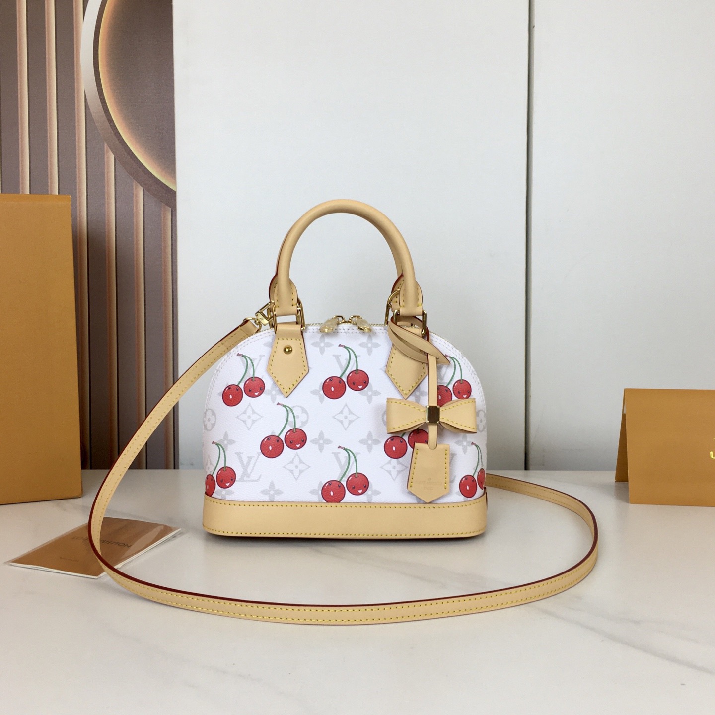 Louis Vuitton x Murakami M14234 Women Bags Size 23.5*17.5*11.5cm