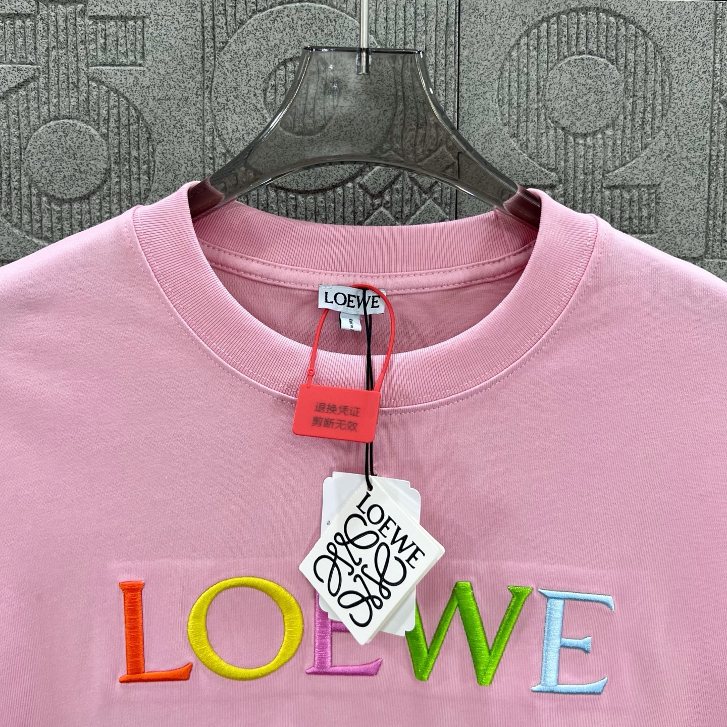 Loewe T Shirt  Embroider Logo Size XS-L
