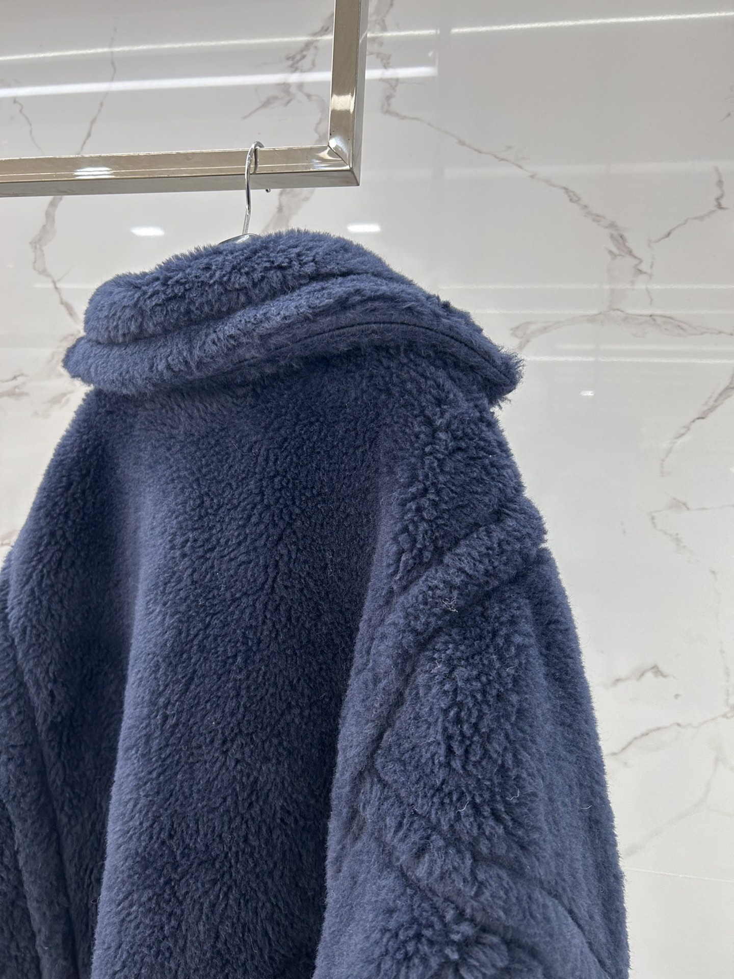 Max Mara Teddy fur long coat Size XS-M