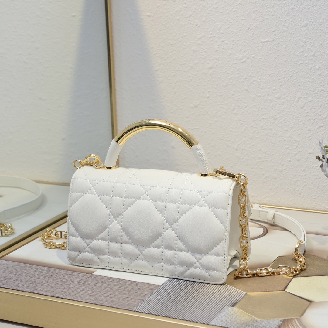 Dior Mini Dior Ange Women Shoulder Bags 20*12*5cm