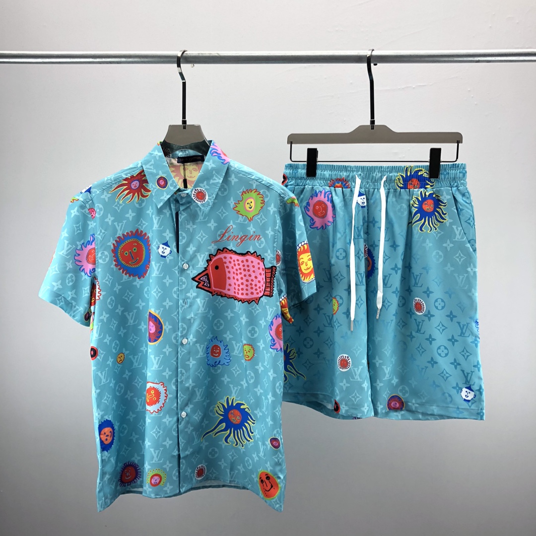 Louis Vuitton Sommeranzug Size M-XXXL