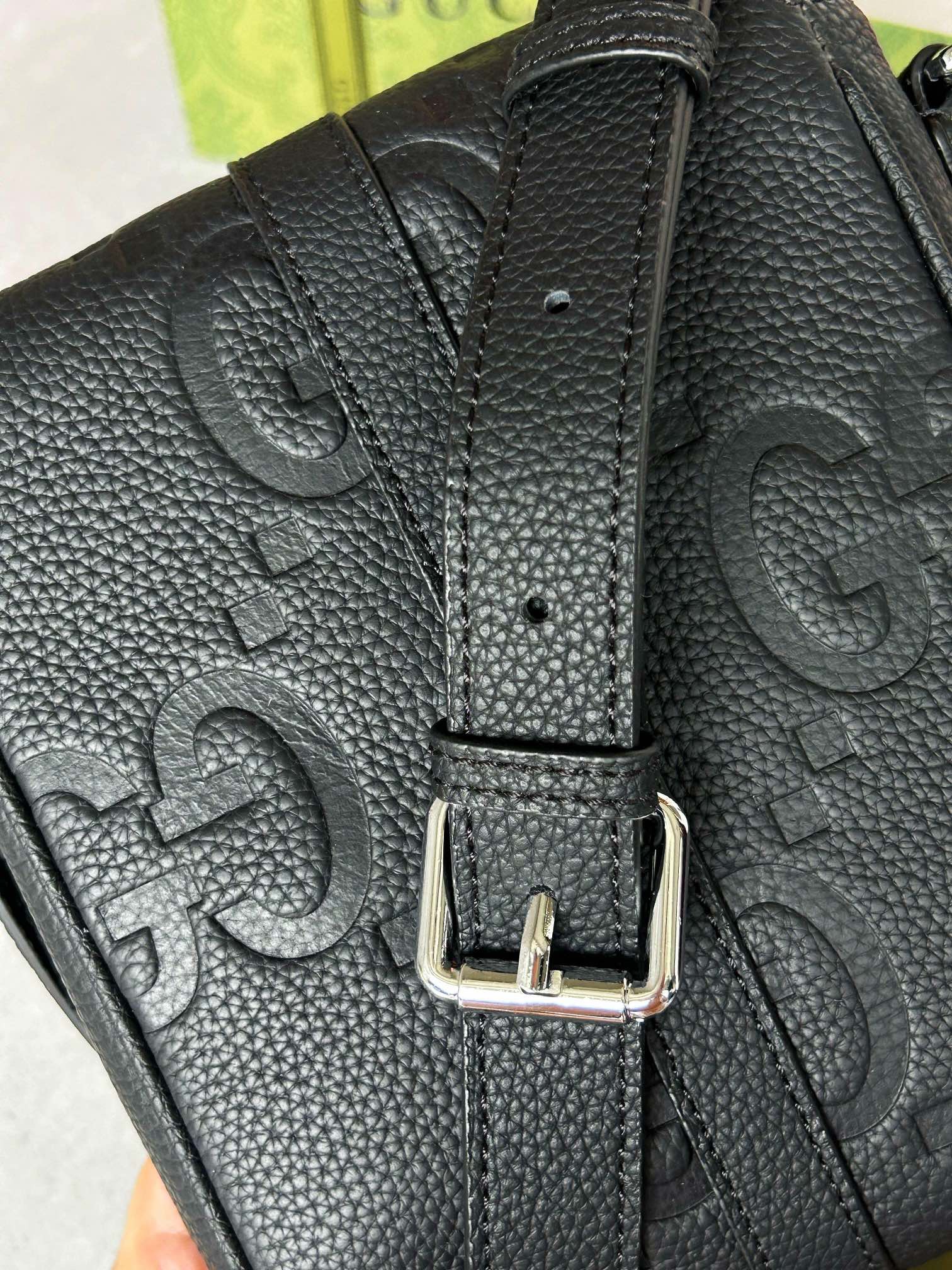 Gucci Kleine Mit Jumbo GG Shoulder Bags Size 14.5*18.5*4.5cm