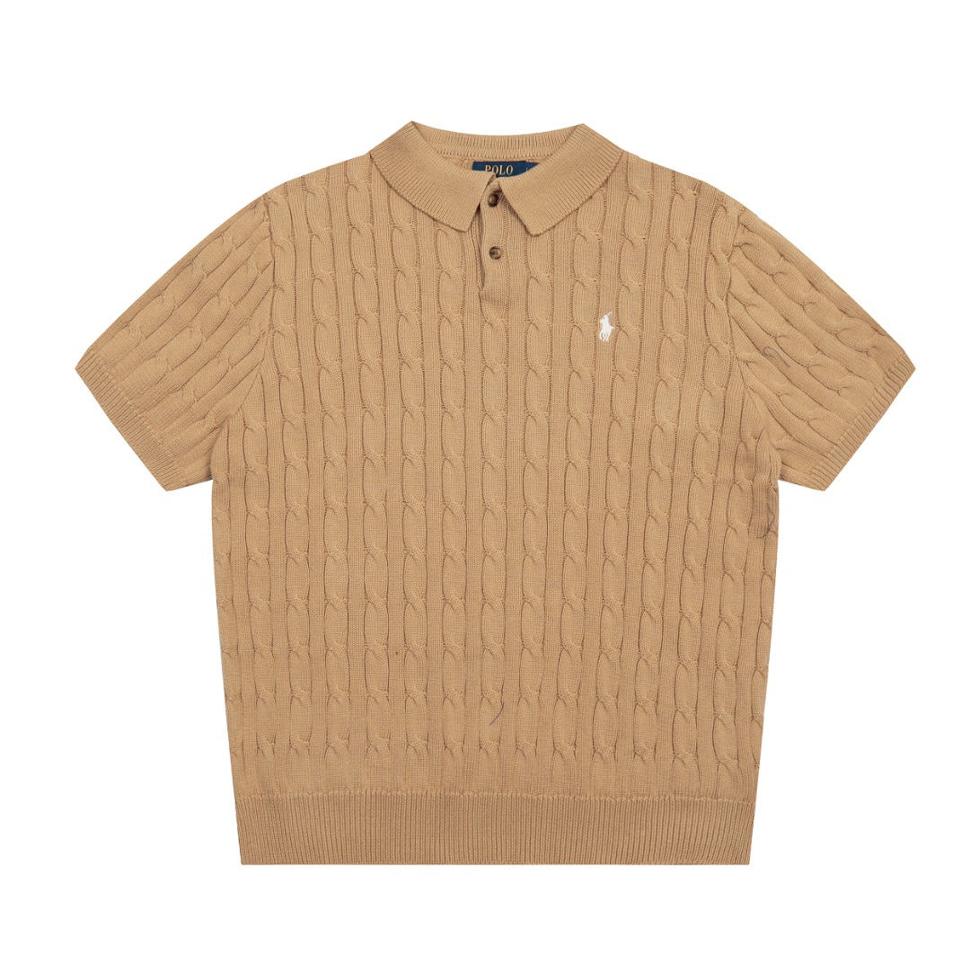 Ralph Lauren Men Knitted Polo Shirt Size S-XL
