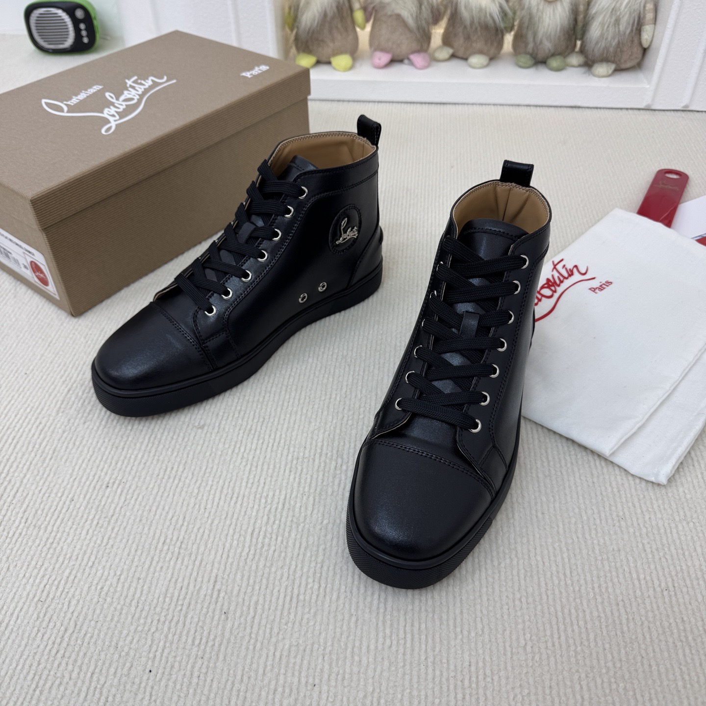 Christian Louboutin Louis High-Top Sneaker Size 36-46