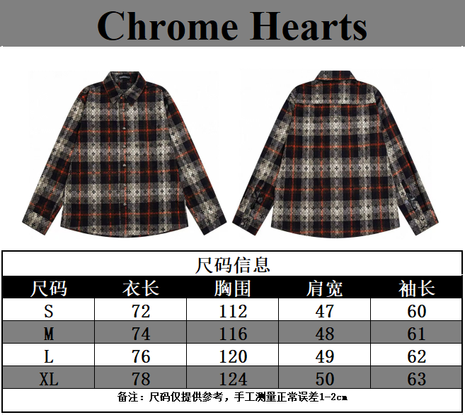Chrome Hearts Unisex Shirt Size S-XL