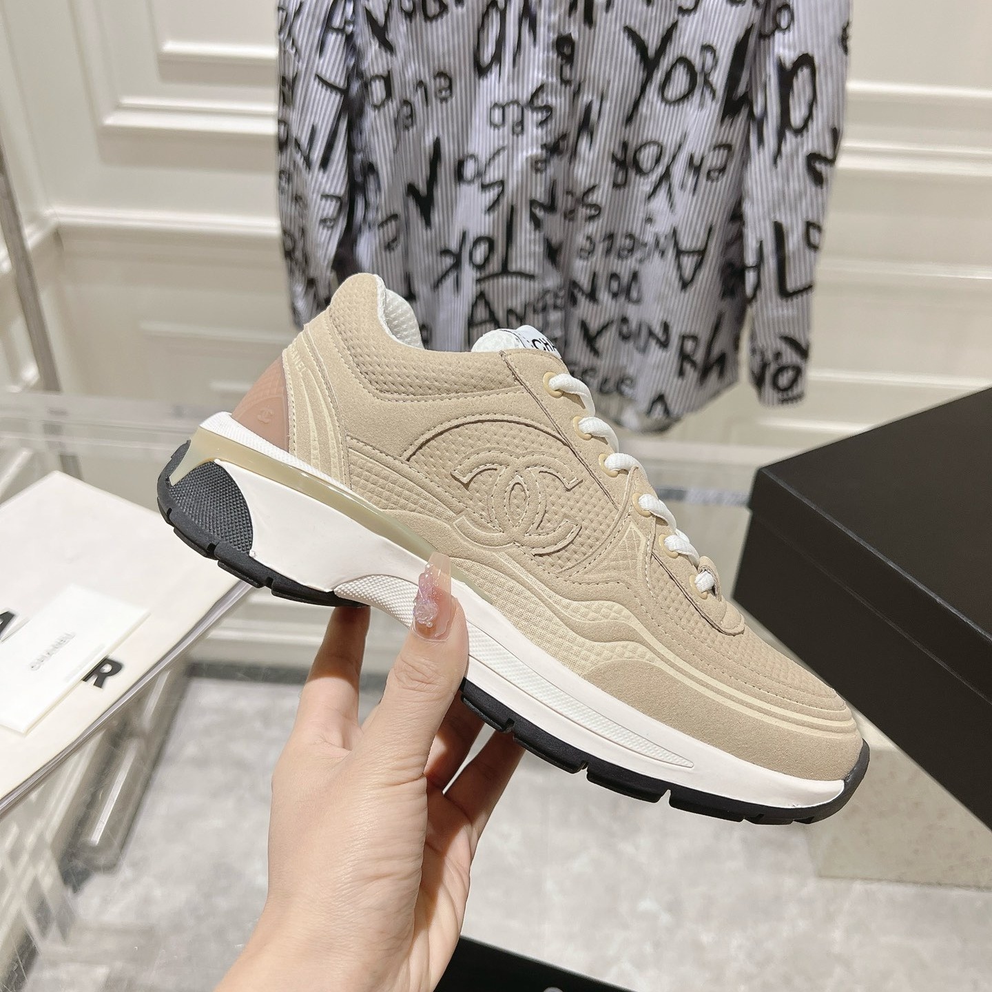 Chanel New Women Sneaker Size 35-41