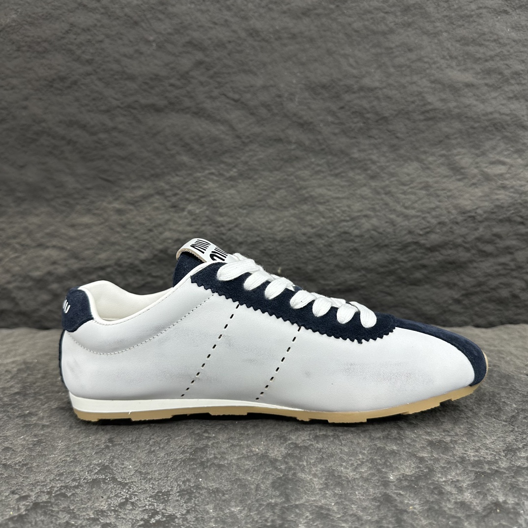 MiuMiu Plume Nappa Sneaker Size 35-40