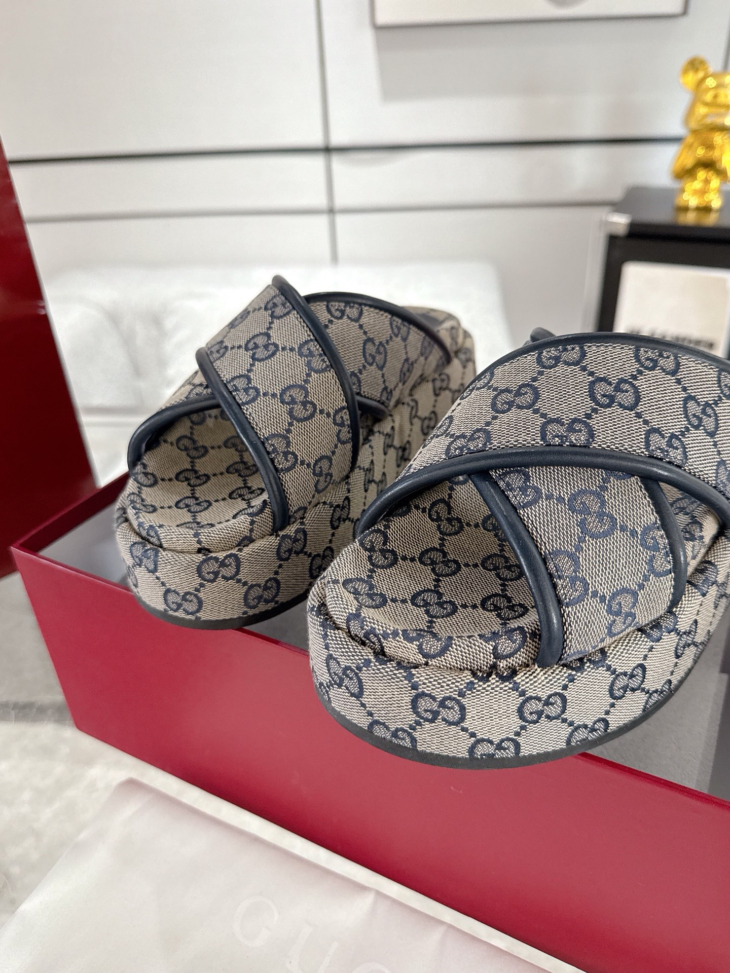 Gucci Platform Sandal Slippers Size 36-44