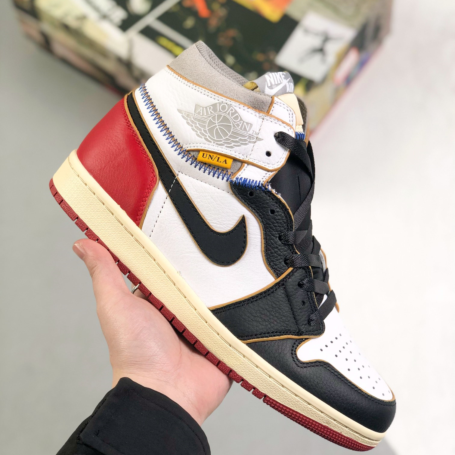 Nike Air Jordan 1 High Top Sneakers Shoes Gr. 36-46