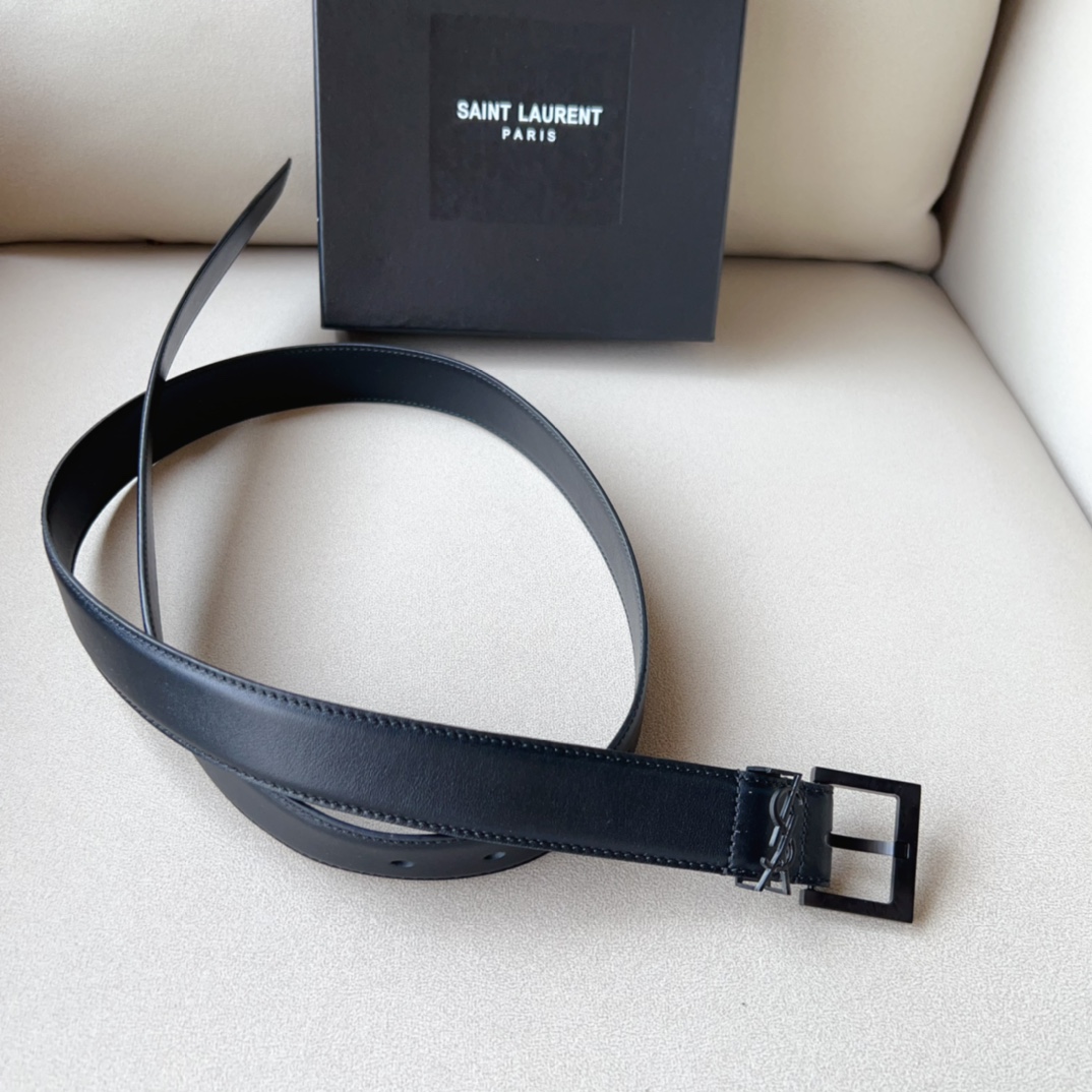YSL Women Belt Width 3cm