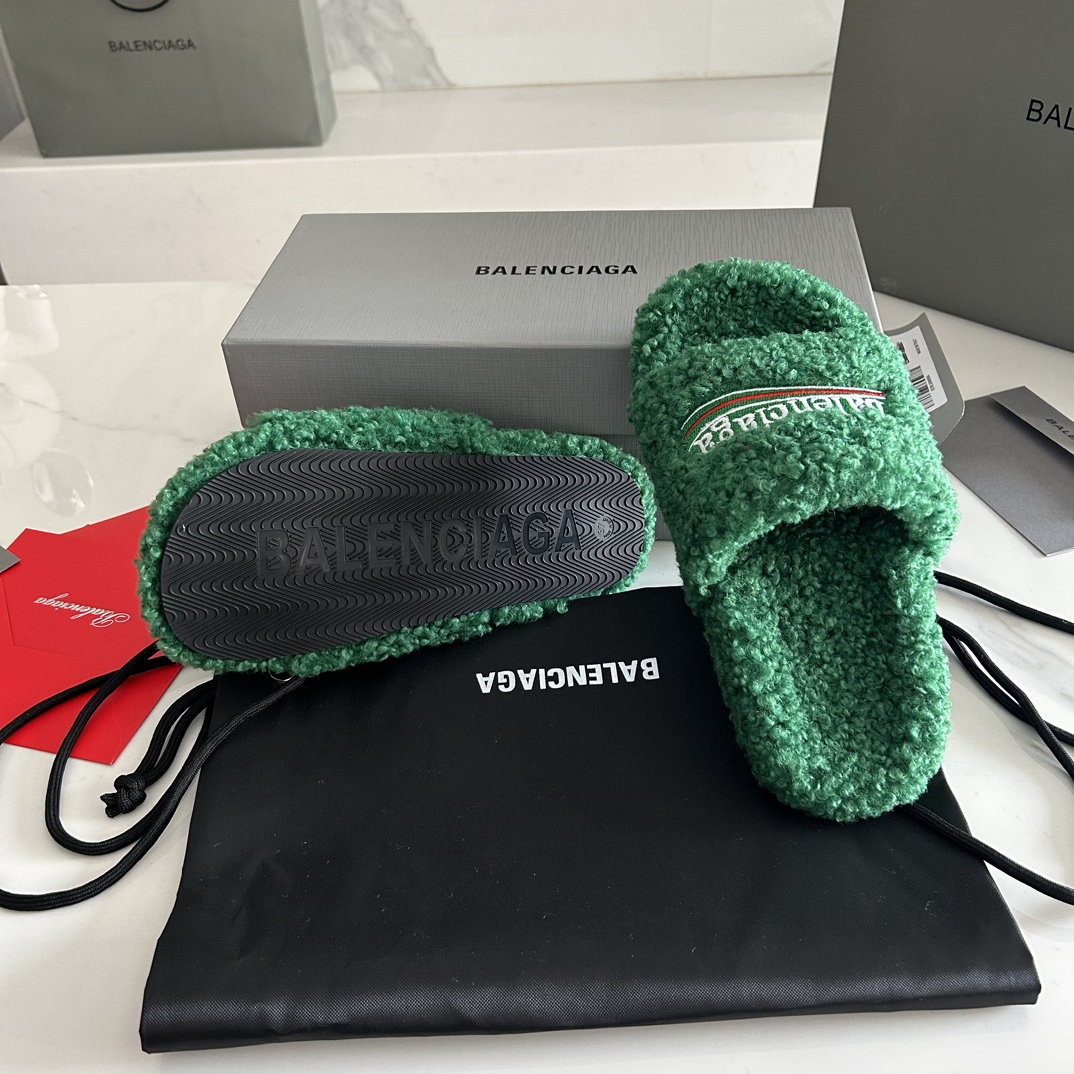 Balenciaga 23FW New Winter Slippers Size 35-41