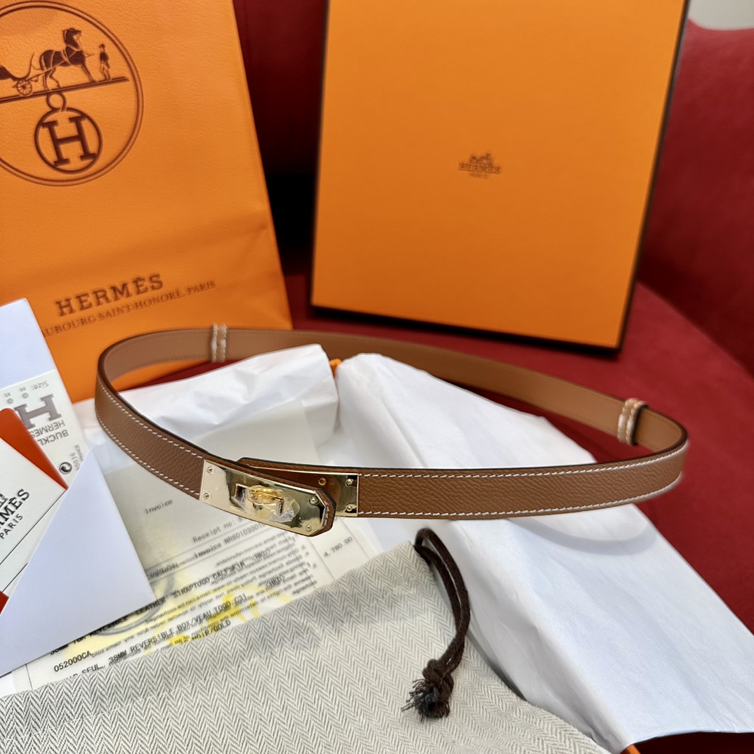 Hermes Women Belt Width 2cm