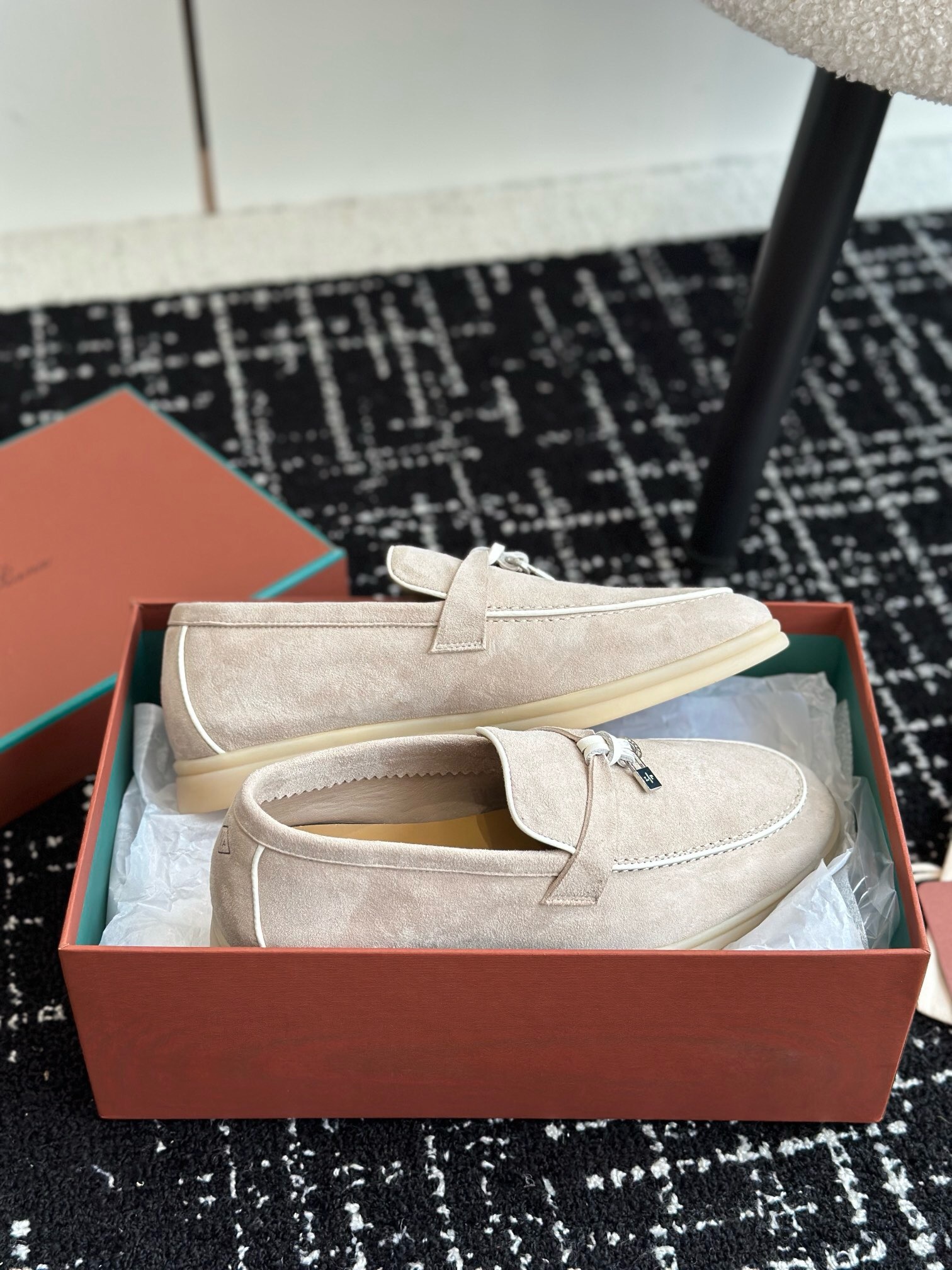 Loro Piana Unisex Loafers Size 36-45