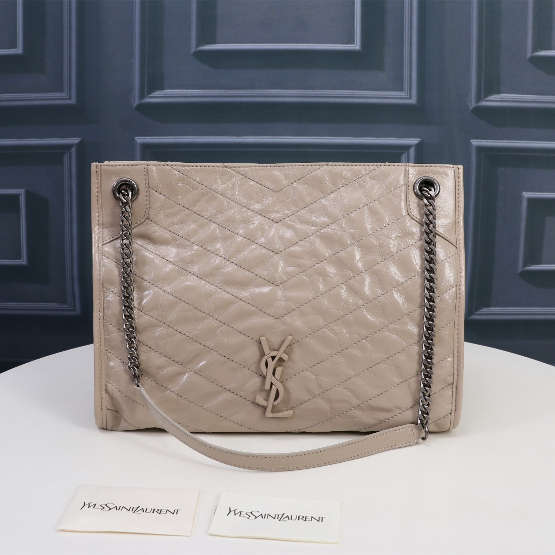 YSL Niki Women Shopping Bags Size 33*27*11.5cm