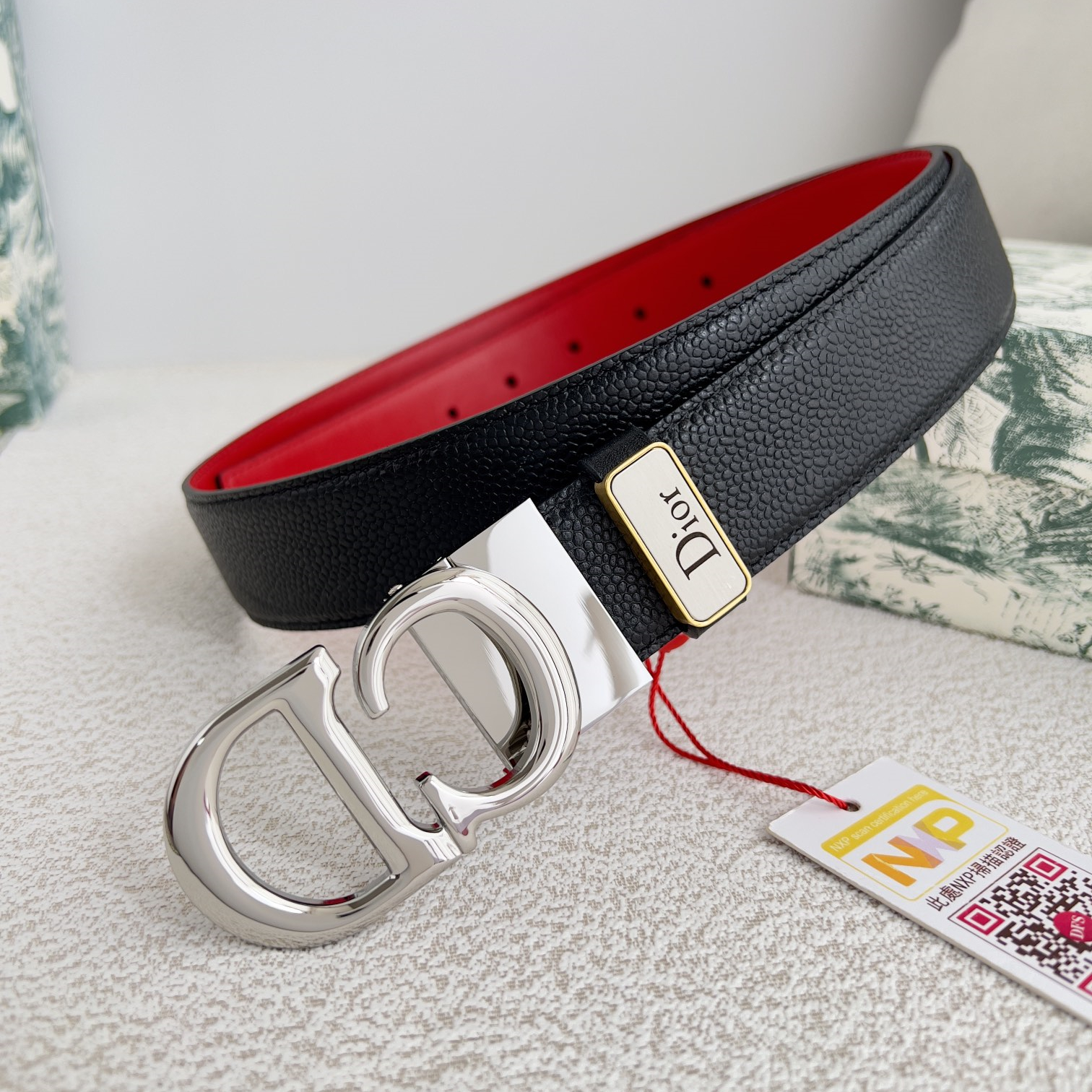 Dior Men Belt Width 3.5cm