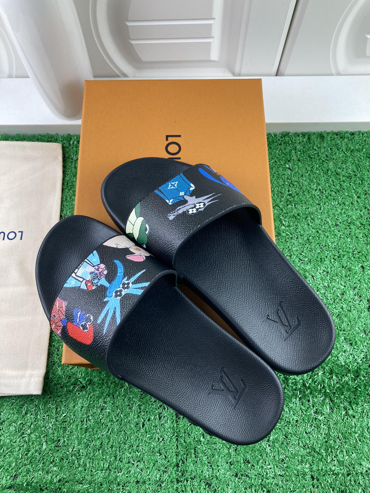 Louis Vuitton 2024ss Candy Series Slippers Size 36-45