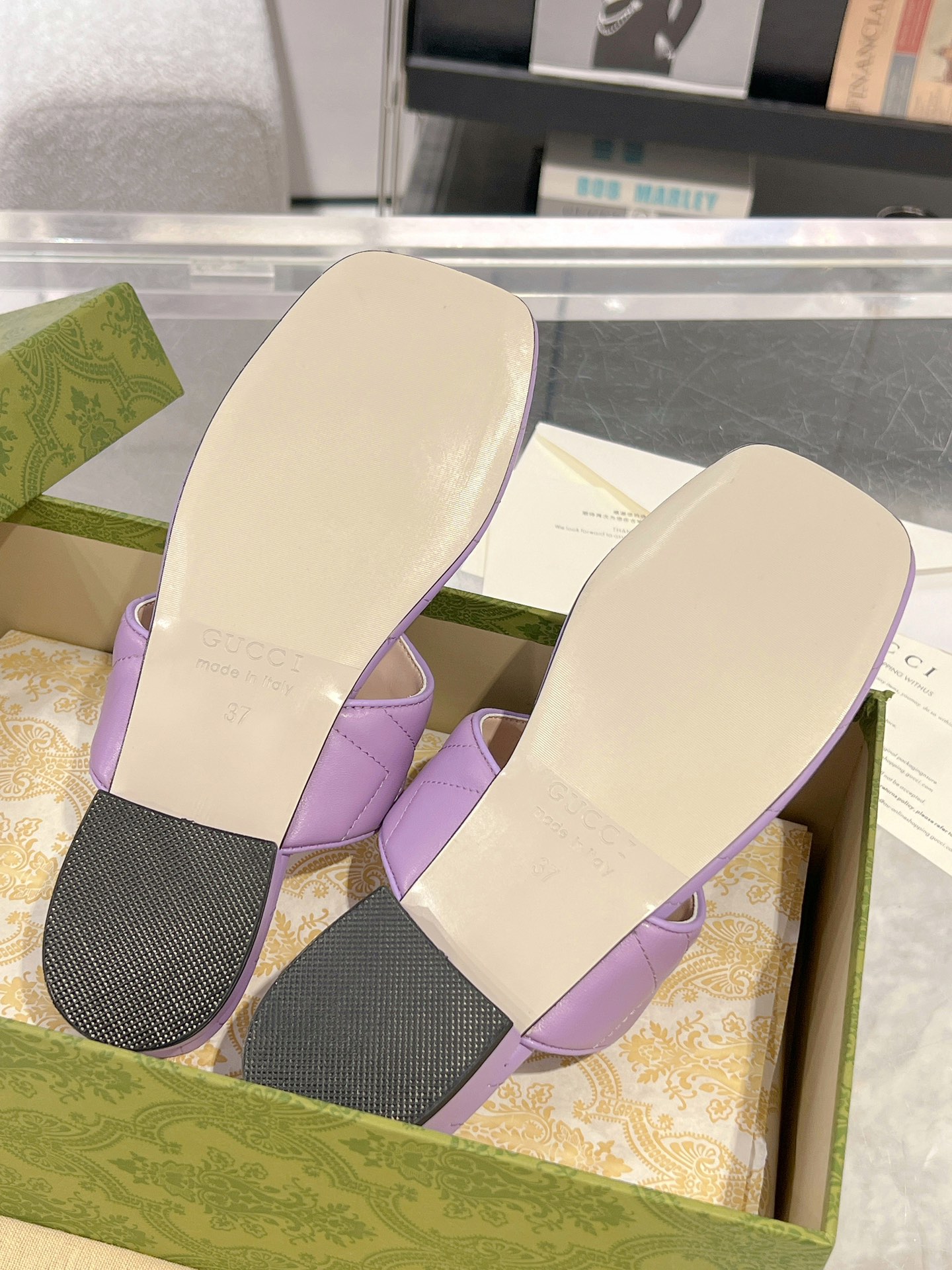 Gucci GG Marmont Slippers Size 36-41