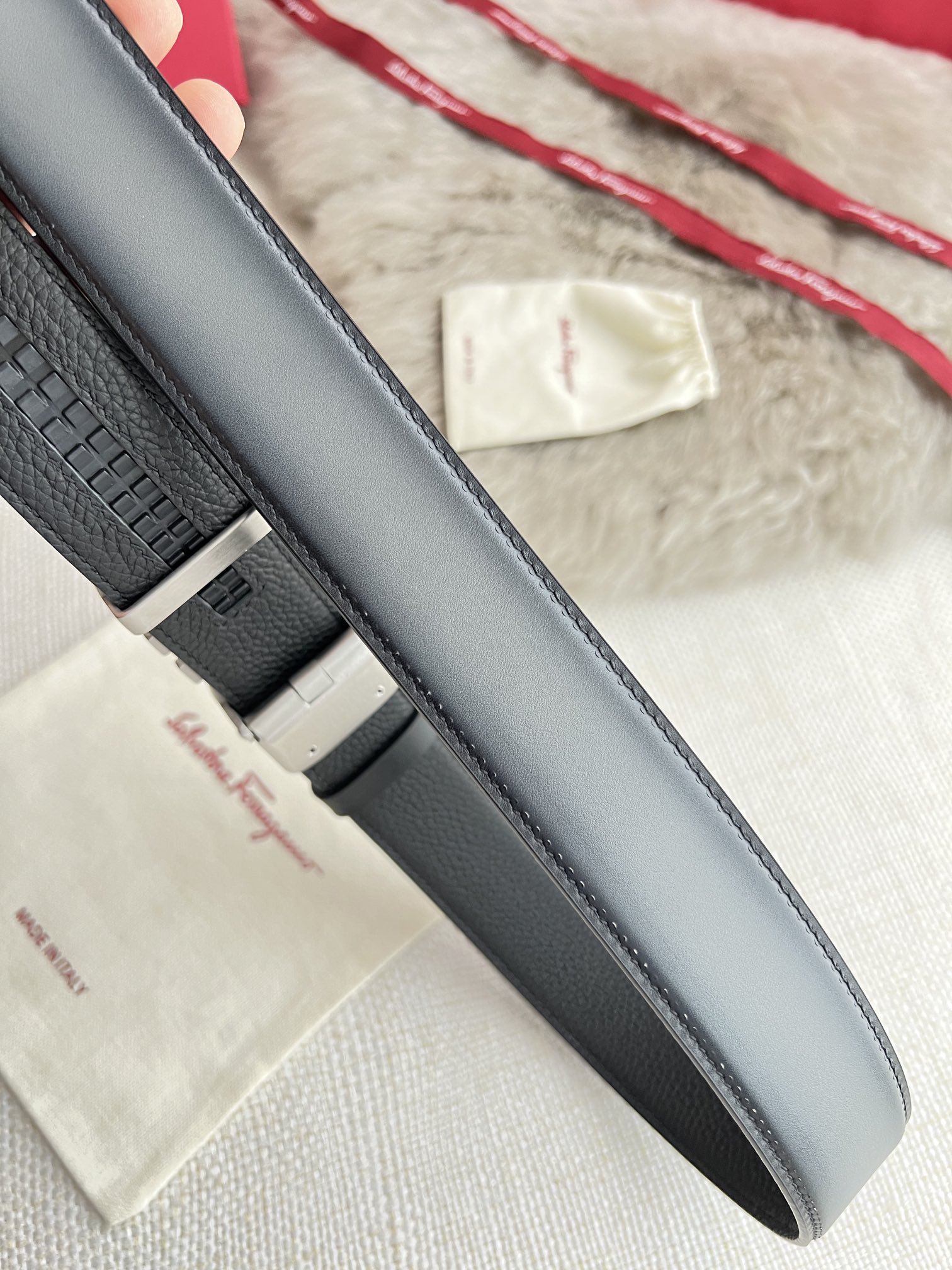 Ferragamo Men Belt Width 3.5cm