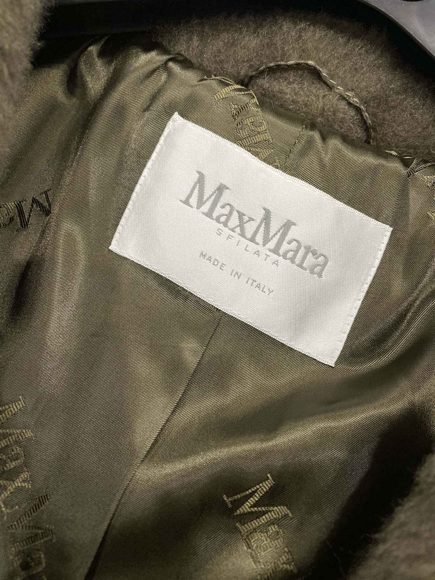 Max Mara Teddy fur long coat Size XS-M