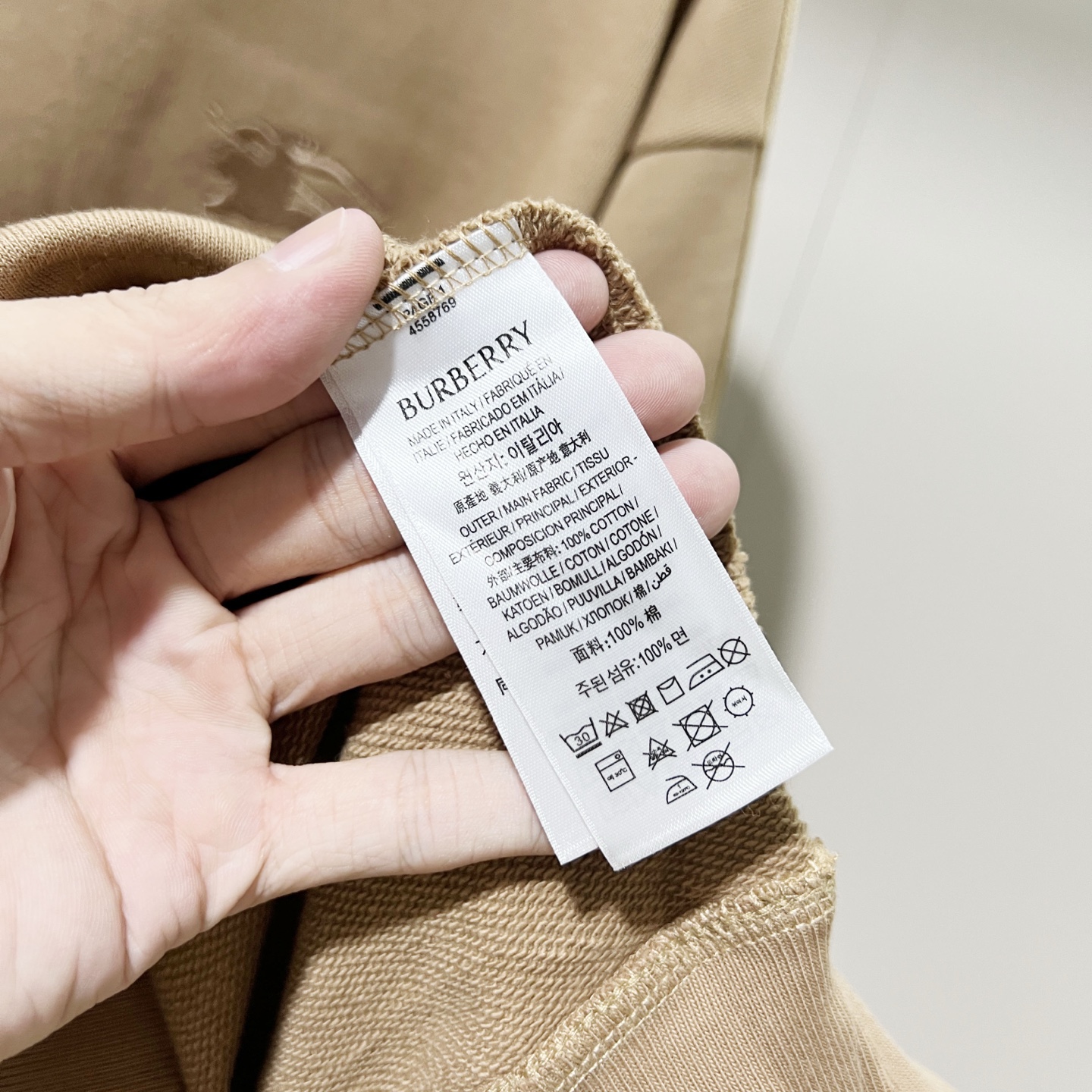 Burberry Unisex Sweatshirt Size S-XL