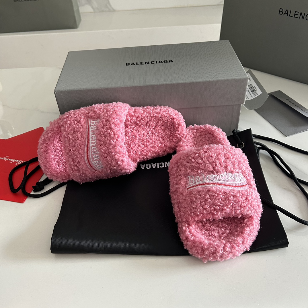 Balenciaga 23FW New Winter Slippers Size 35-41
