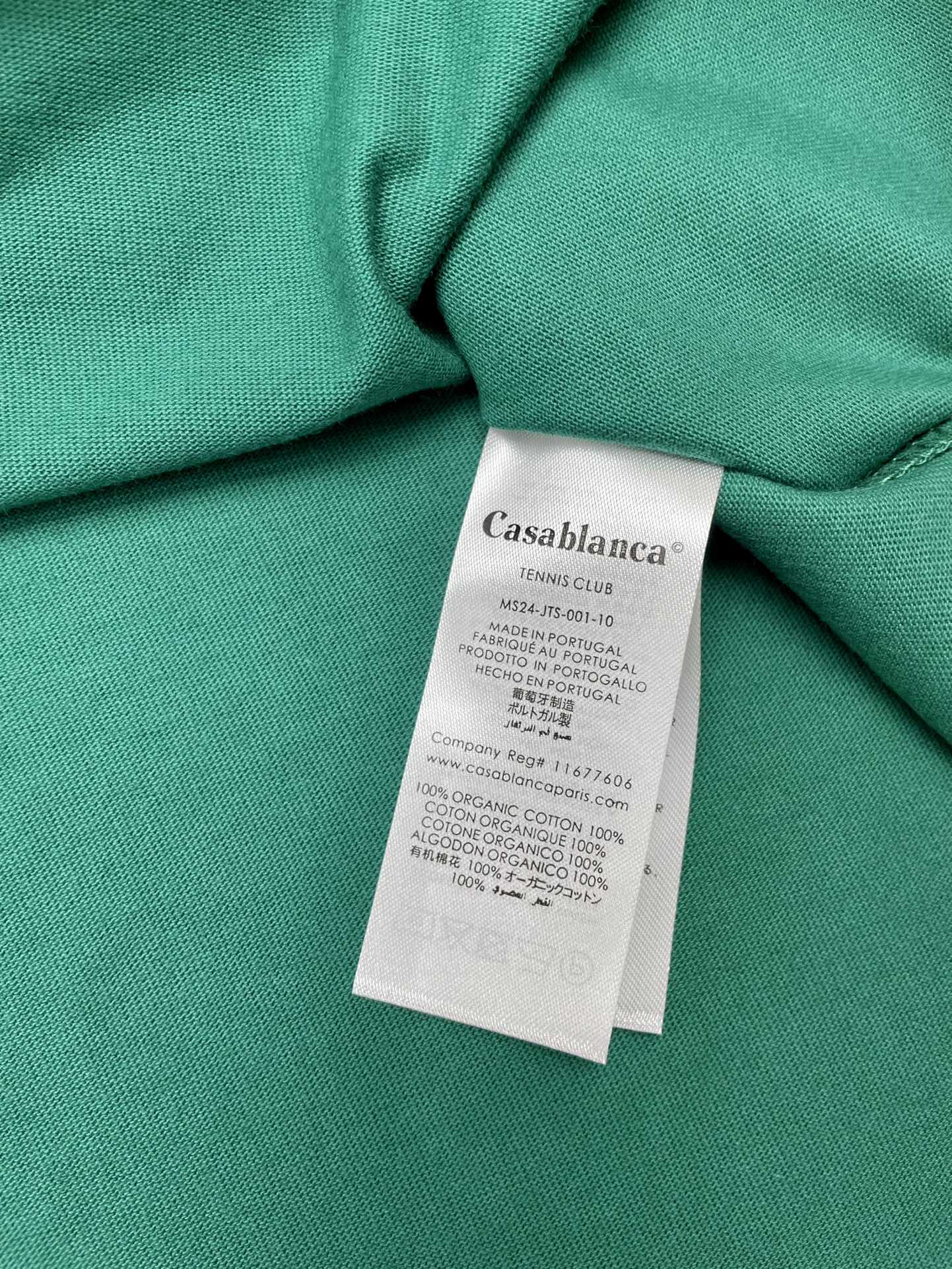 Casablanca T Shirt Size S-XL