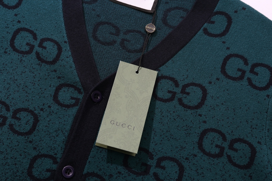 Gucci Unisex Knitwear Jacket Size S-XL