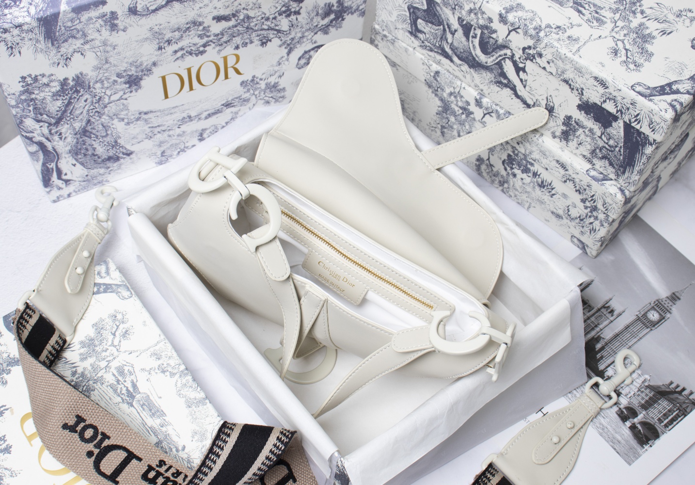 Dior Saddle Women Bags 25.5*20*6.5cm