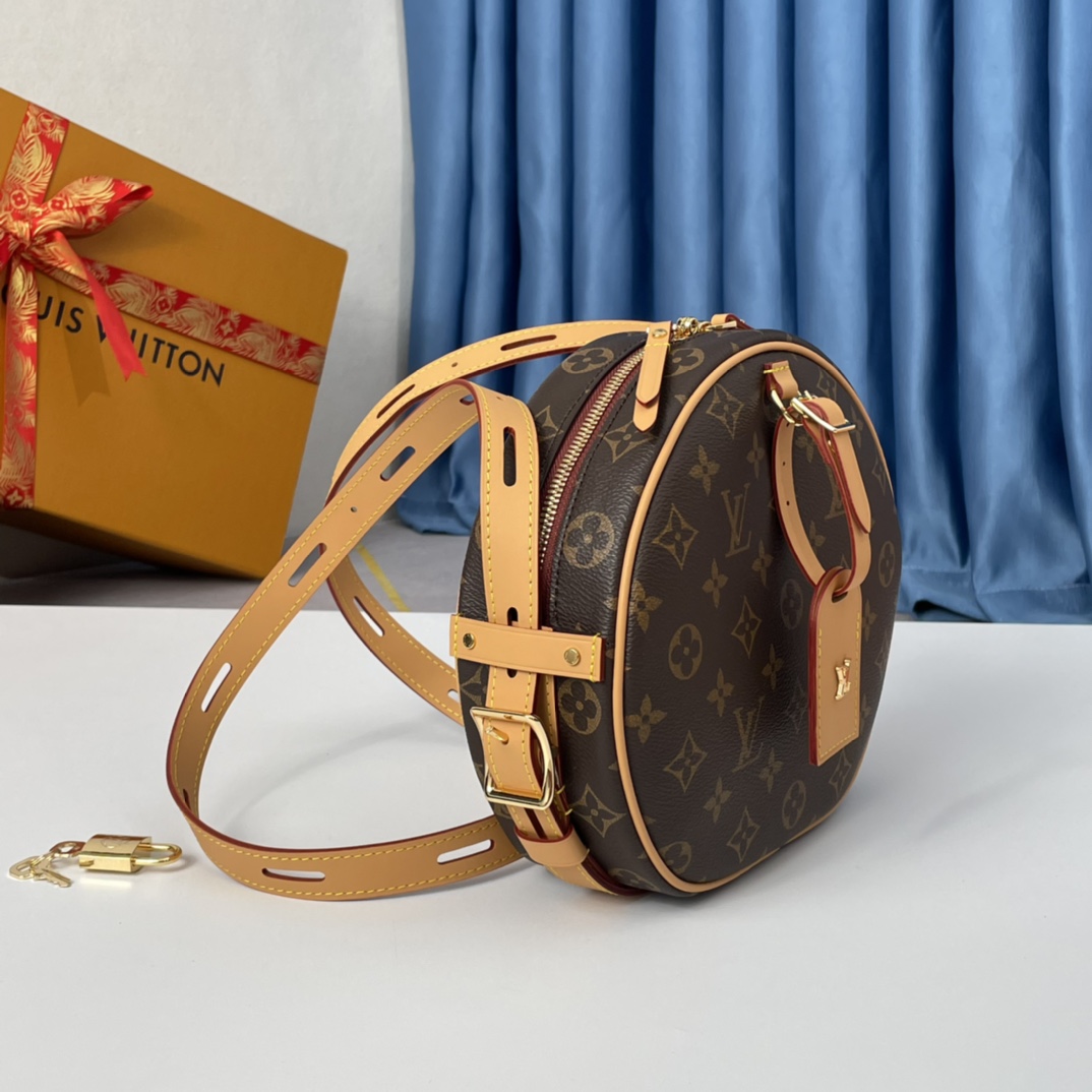 Louis Vuitton M45647 Boite Chapeau Souple Women Bags Size 22.5*20*8cm