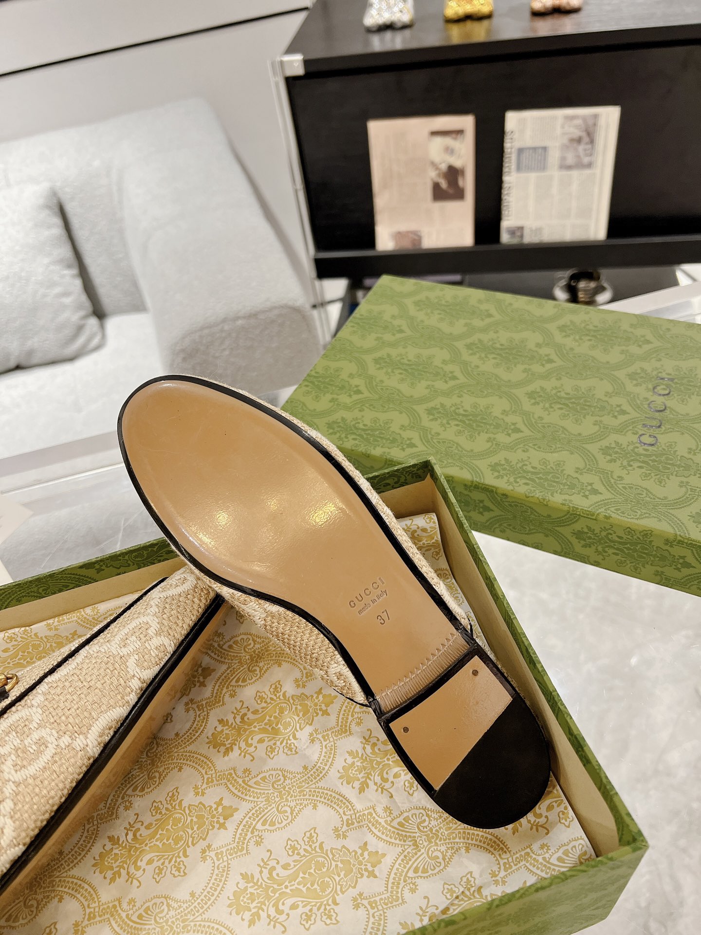 Gucci Princetown GG Slippers Size 35-40