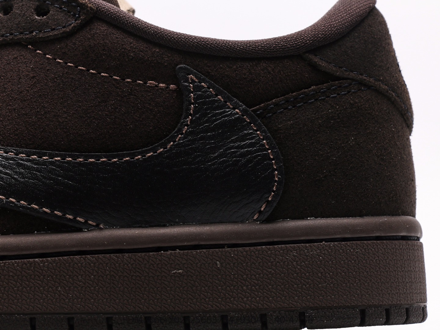 Nike Air Jordan 1 Veet Brown x Travis Scott Low OG Sneaker Size 36-46