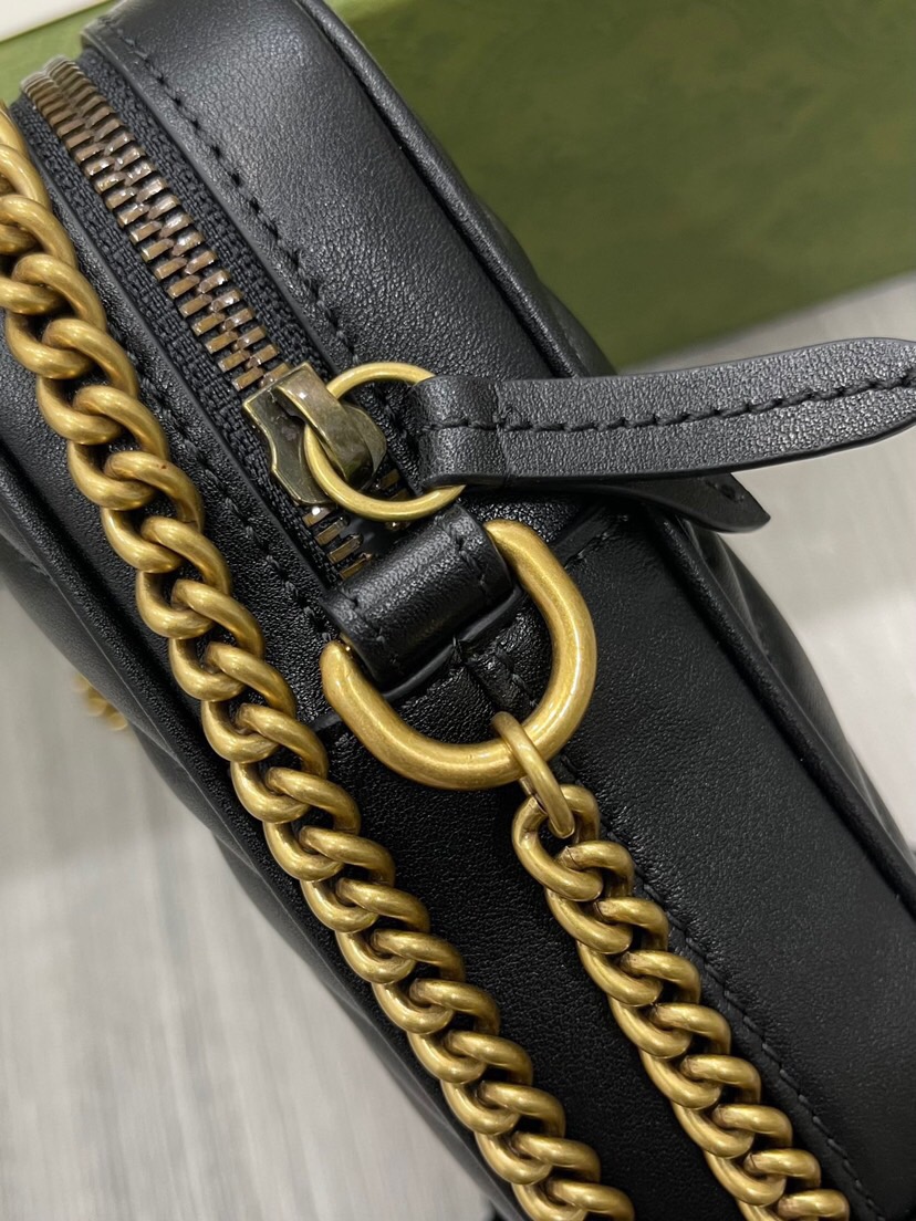 Gucci GG Marmont Bucket Bags For Women Size 10.5*17*5cm