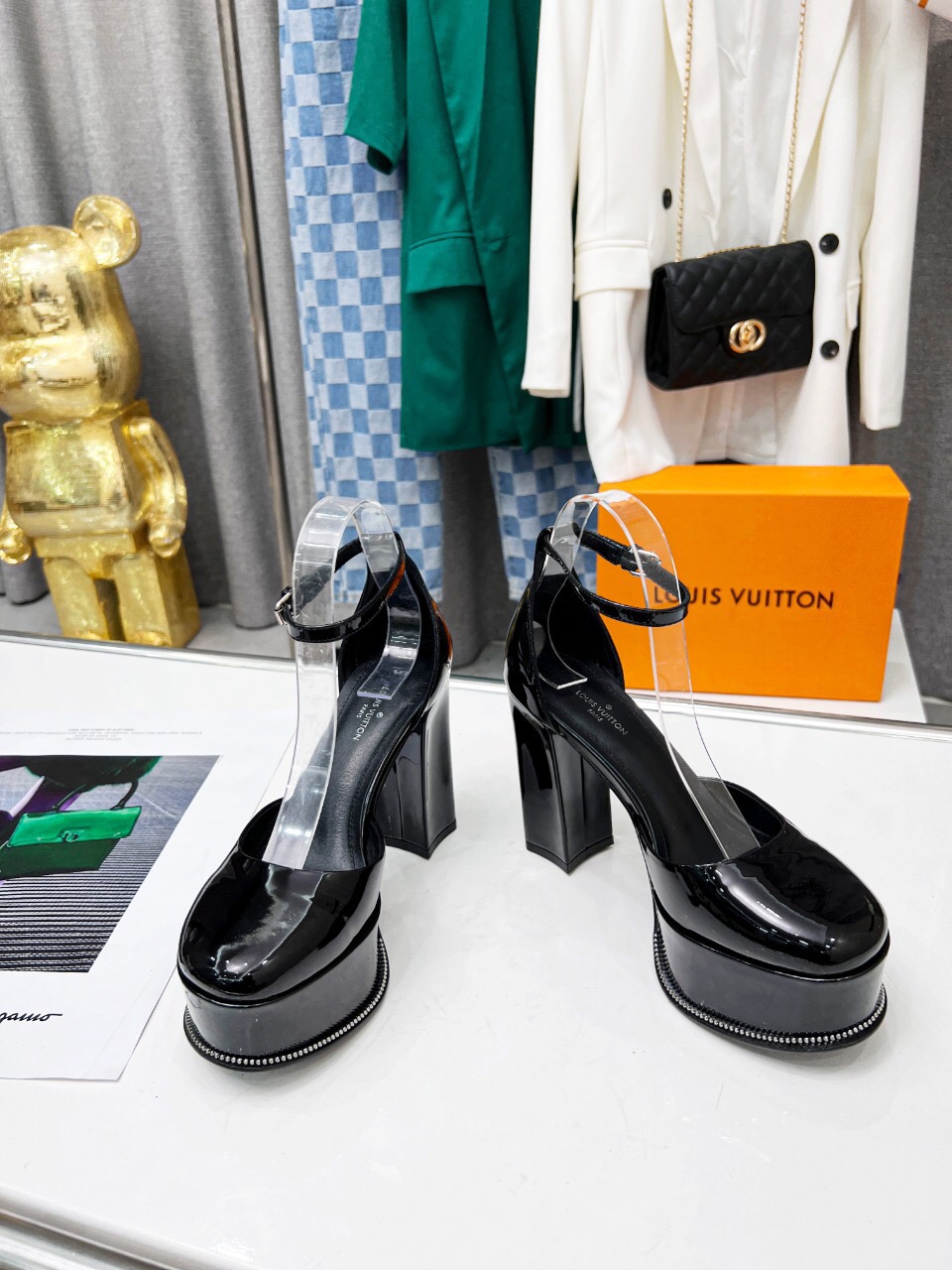 Louis Vuitton Fame Platform Pumps Size 35-41