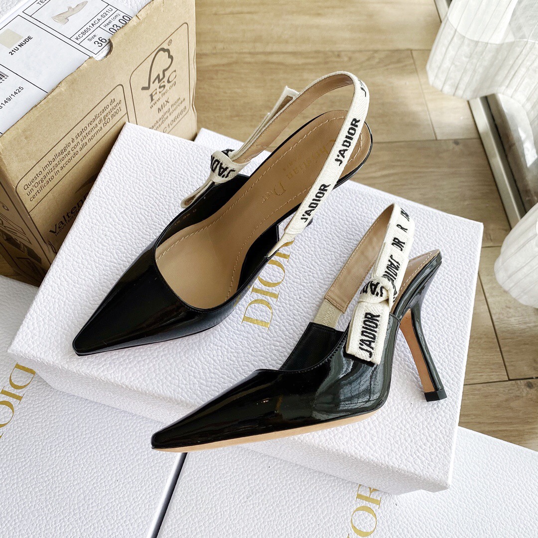 Dior J'Adior Slingback Pumps Size 35-41 3-Color